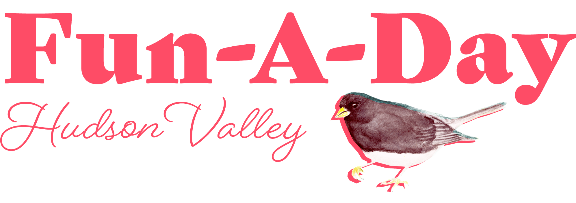 Fun-A-Day Hudson Valley Logo with bird