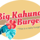 New logo for big Kauna Burger with tagline "This is a tasty burger"