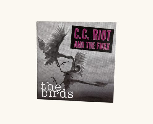 LP cover: C.C. Riot and The Fuxx "the birds"