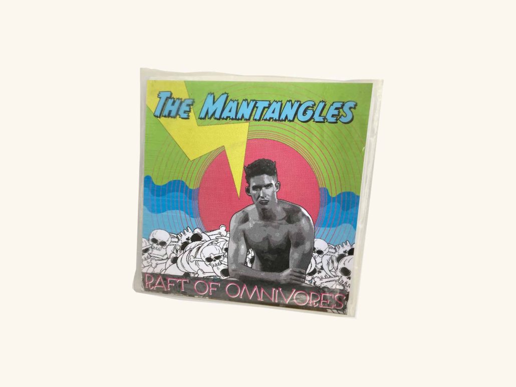 7-inch EP cover: The Mantangles, 