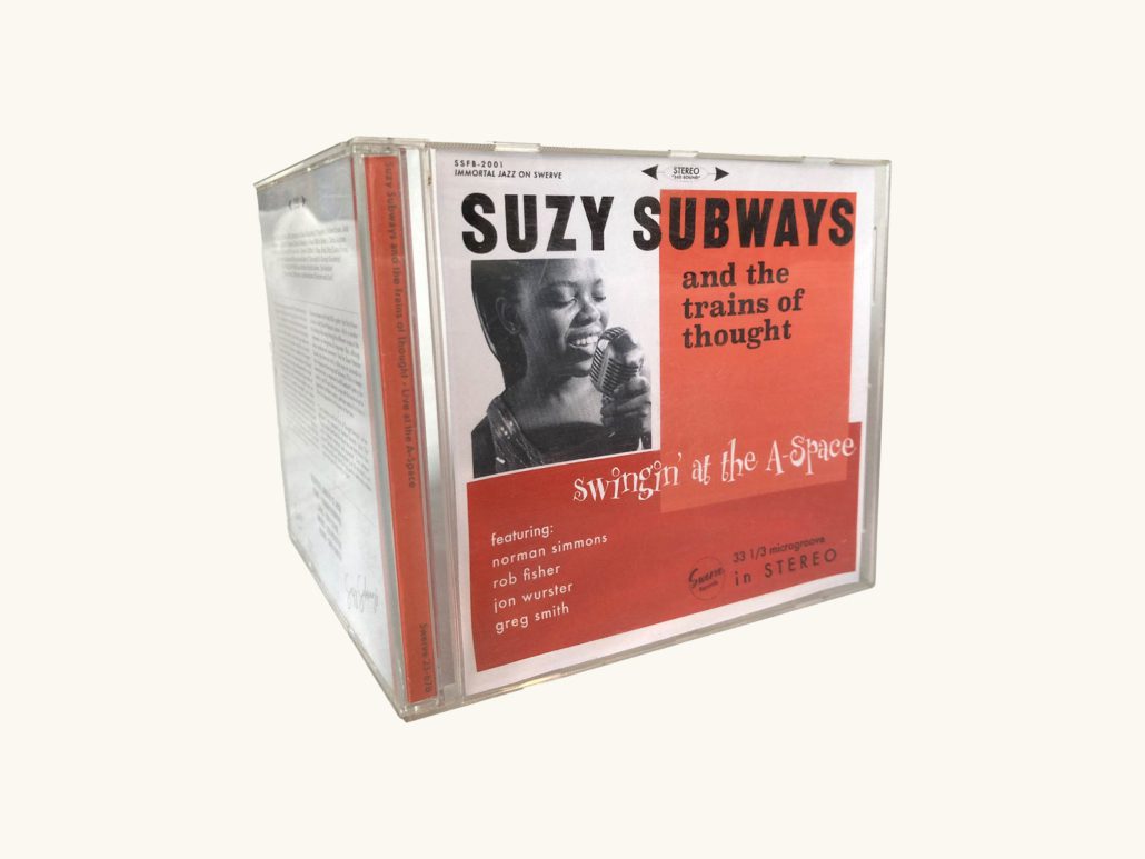 CD case: Suzy Subways and the Trains of Thought