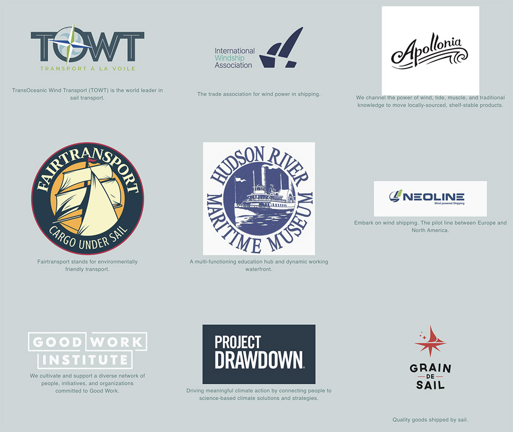 New-site-Cohort screenshot from new site with 9 logos