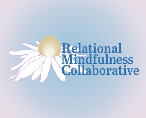 logo with echinacea flower